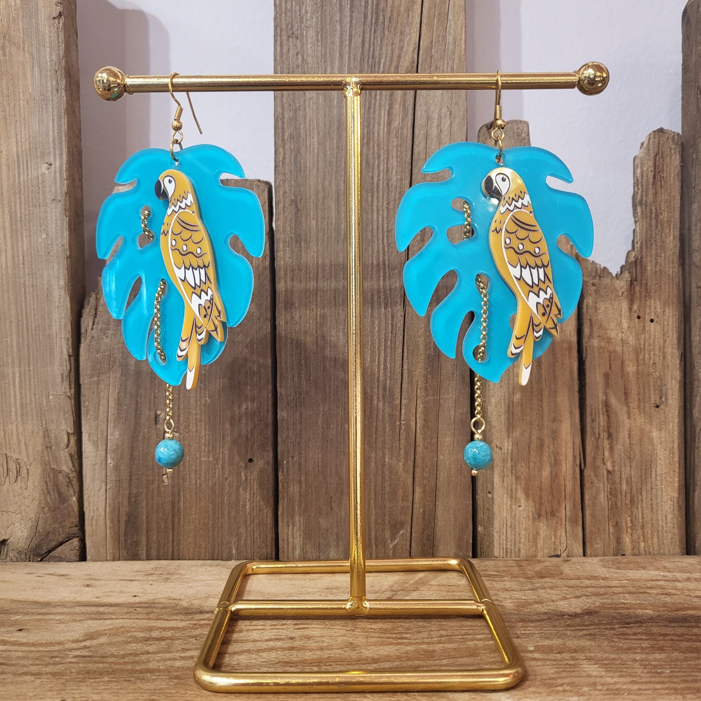 Boucles d'oreilles Turquoise