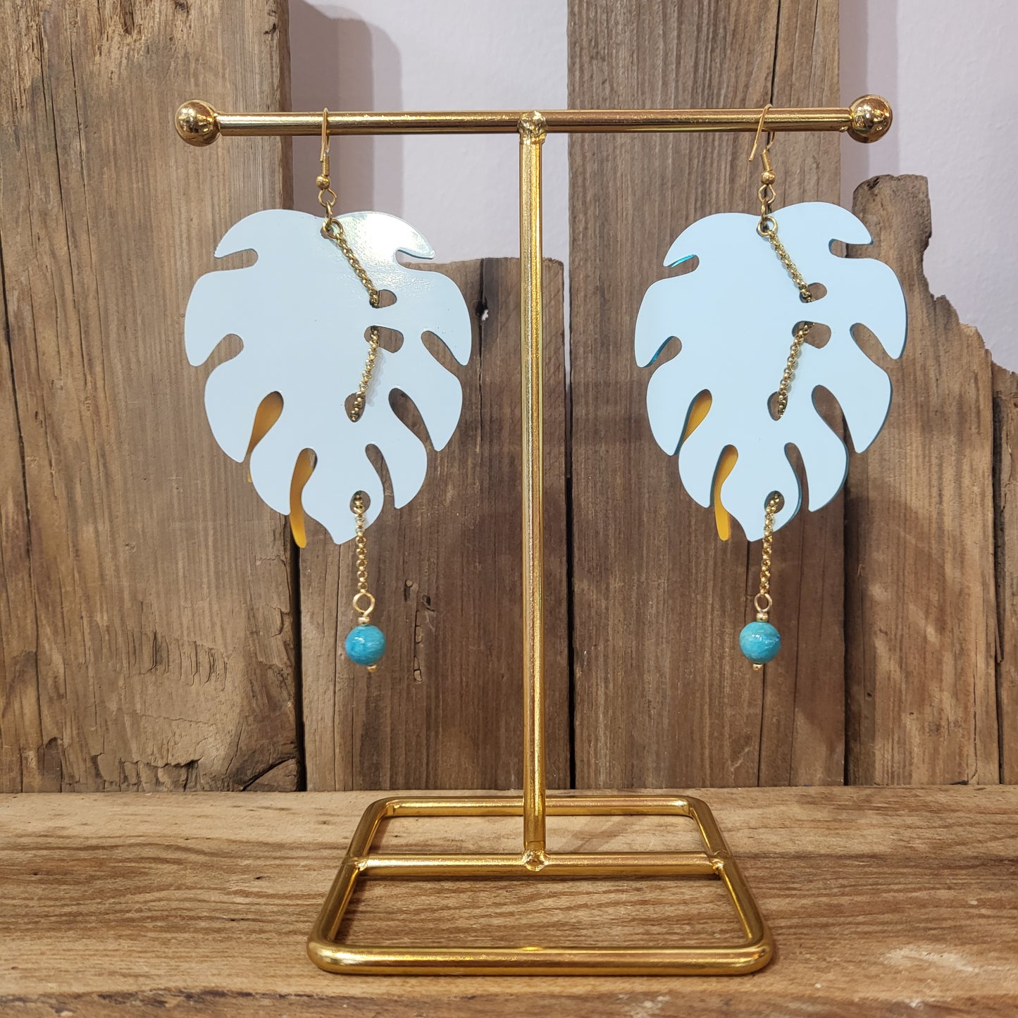 Boucles d'oreilles Turquoise