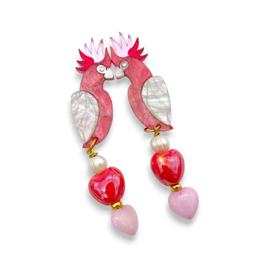 Cockatou Boucles d'oreilles | Boucles Cockatou | La Ptite Boutique