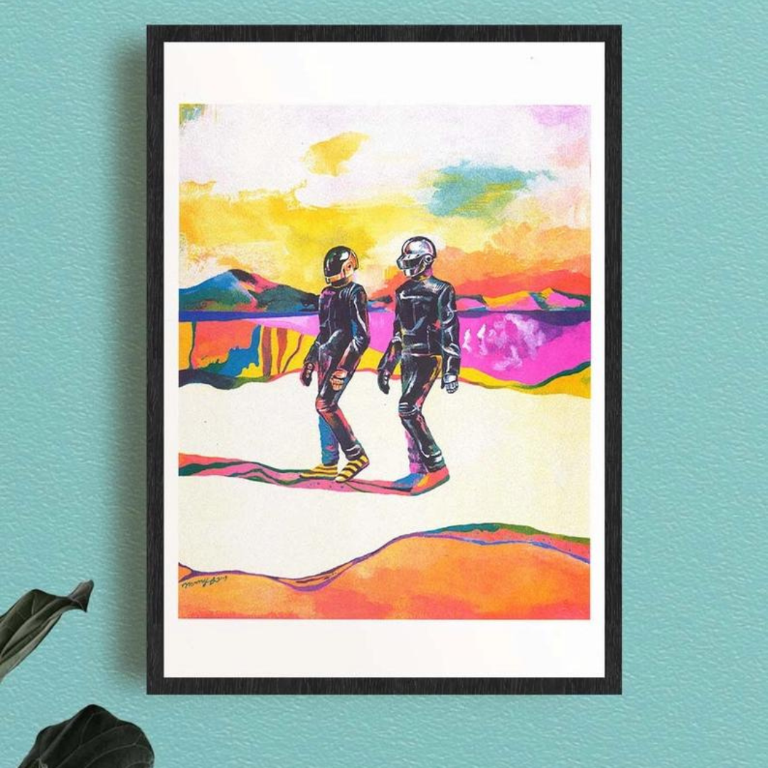 Impression Daft Punk | Papier Munken Print | La Ptite Boutique