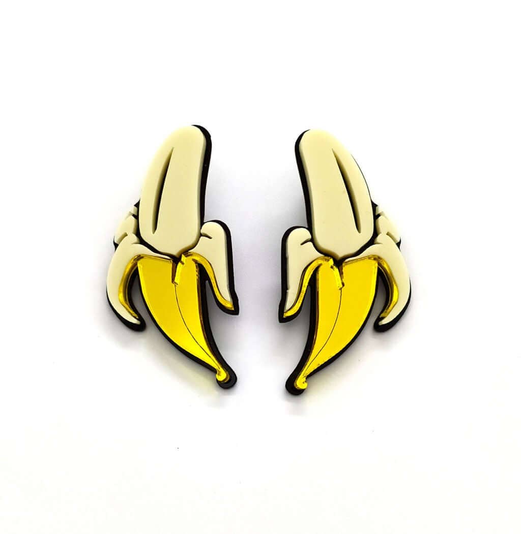 Boucles d'oreilles Banane | Boucles d'oreilles | La Ptite Boutique